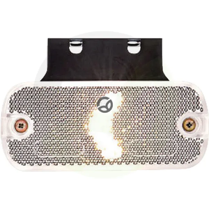Pozicijska luč LED - pravokotna - 12-24 V - 105,4x45x11,8 mm - Kramp LA30106