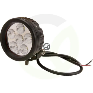 Delovna luč LED - 18W - 1440lm - okrogla - 10/30V - Ø 89mm - širok snop - 6 LED - Kramp LA10081