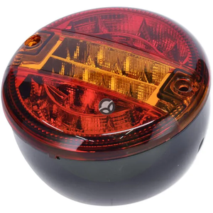 Multifunkcijska zadnja luč LED - okrogla - 12-24V - Ø 140 mm - Kramp LA40089