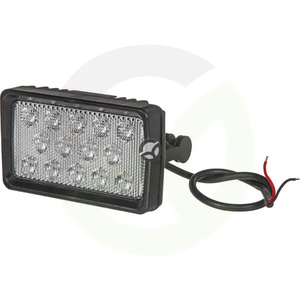 Delovna luč levo LED - 21W - 2600lm - pravokotna - 10-30V - bela - 158x84x95mm - širok snop - 14 LED diod - Kramp LA10411