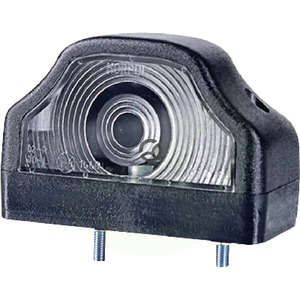 Luč za osvetlitev registrske tablice 5W - pravokotna - 12/24V - bela - 97x62x61.8mm - 3 LED - Gopart LA46001