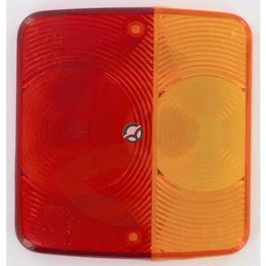 Svetlobna leča - amber/rdeča - kvadratna leva/desna/zadaj LAMP20B