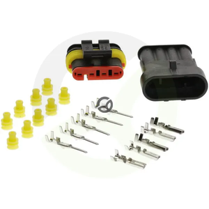 Komplet Superseal 4 pin konektorjev moški + ženski - Kramp LA890PAIR4PKR