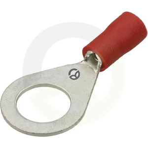 Očesni konektor - rdeč - 0,5-1mm² Ø8mm - Kramp LA9385KR