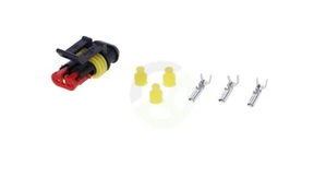 Komplet Superseal 3 pin konektorjev sestavljeni 20cm ženski - Kramp LA89008W20KR