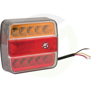 Zadnja luč LED - kvadratna - 12/24V - 100x40x100mm - Gopart LA45043