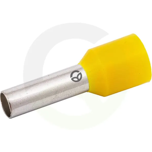 Pokrov konca kabla rumen, 6mm² (100x) - Kramp LA9550KR