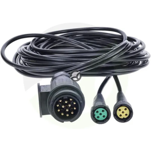 Komplet kabla - 5m 13-polni - 2x 5-polni konektor - Kramp LA940006