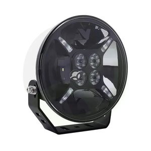 Žaromet LED - 120W - okrogel - 9-36V - Ø218mm - dnevna luč - dvojna parkirna luč - Kramp LA80041