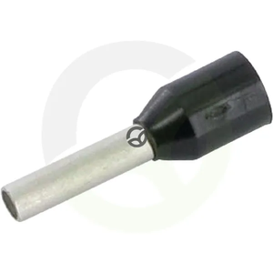 Pokrov konca kabla črn, 1.5mm² (100x) - Kramp LA9535KR
