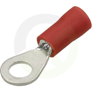 Očesni konektor - rdeč - 0,5-1mm² Ø4mm - Kramp LA9095KR