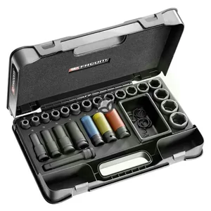Komplet udarnih nasadnih ključev 10-32mm 23 delni - Facom NS550BPB