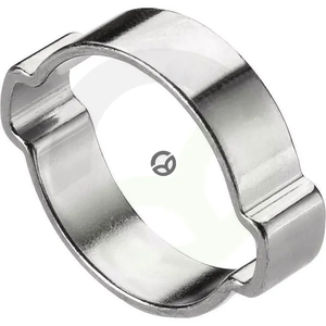 Dvojna inox ušesna objemka 5-7 mm - Kramp OOR0507RVS