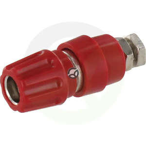 Banana vtič 4 mm rdeč - PKNI10BRD
