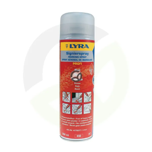 Sprej za označevanje - rdeč - 500ml - Lyra PA4170017