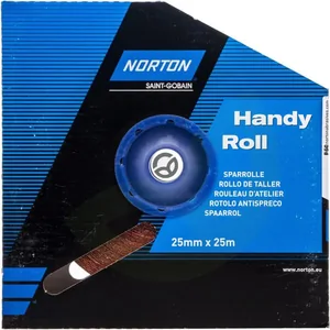 Brusni papir 25 m x 25 mm 50 g - Norton PP35005