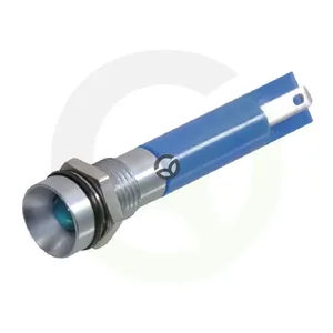Indikatorska lučka, modra LED 24V - APEM Q8R1GXXB24E