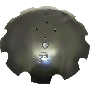 Disk z U-zarezo 610x5 110x4 M14 - Gaspardo R18120080R