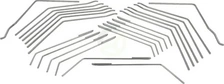 Setveni vzmetni prst - komplet 3 m original - Amazone 3820300