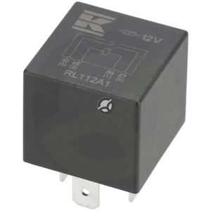 Mini rele 12V - običajno odprt - 40A - brez držala - Kramp RL112A1