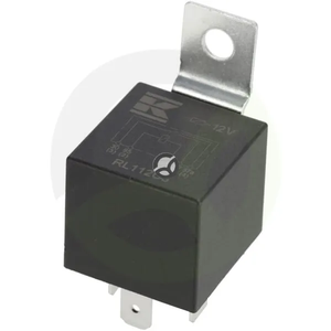 Mini rele 12V - preklopni - 30A/40A - s podložko - Kramp RL112C3
