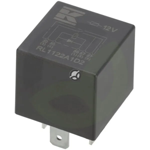 Mini rele 12V - dvojni kontakt - 2x20A - dioda - brez nosilca - Kramp RL1122A1D2