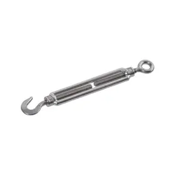 Navojni inox napenjalci:Obroč - kavelj