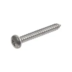 S privzdignjeno glavo - z vgreznjeno križno zarezo - Inox A2 - DIN 7981C