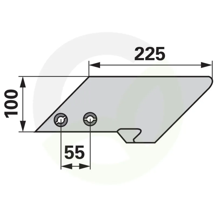 Lemežna špica desna Eberhardt 302490
