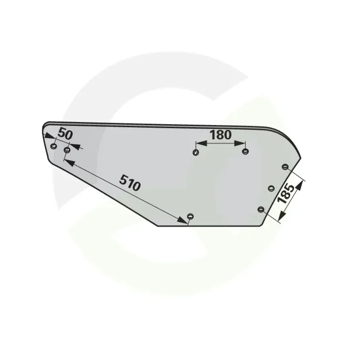 Golenica pluga desna Kuhn 612038