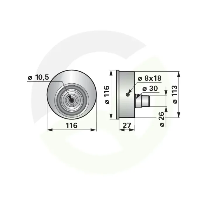 Ekscenter BUSATIS 3370620