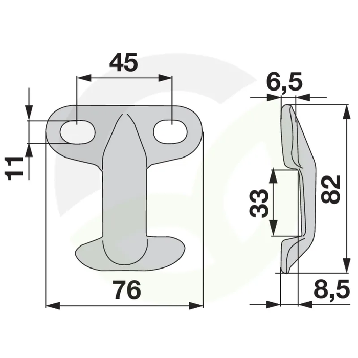 Nosilec noža 523028240