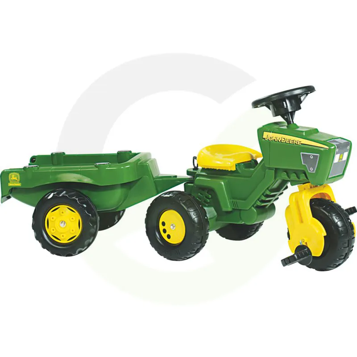Poganjalček - Traktor John Deere s prikolico