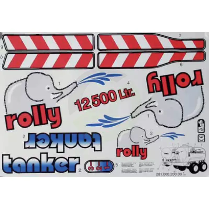 Nabor nalepk za Jumbo Tanker