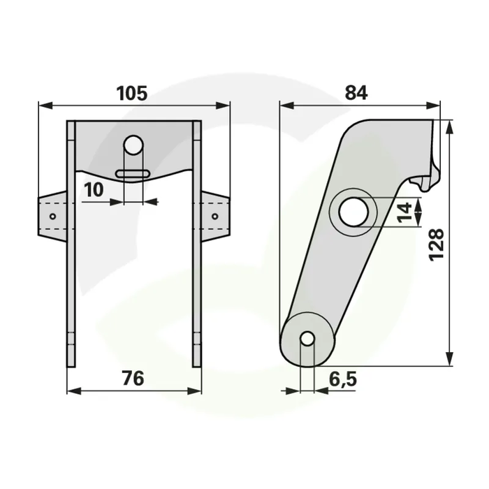 Nosilec prsta Bucher 00629113
