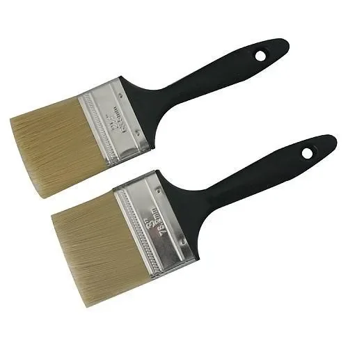 Ploščati čopiči 60/80mm - PVC ročaj - 2kos