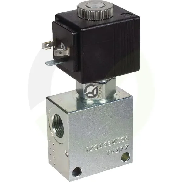 Regulacijski ventil 2/2 EC08M NC 24VDC 3/8