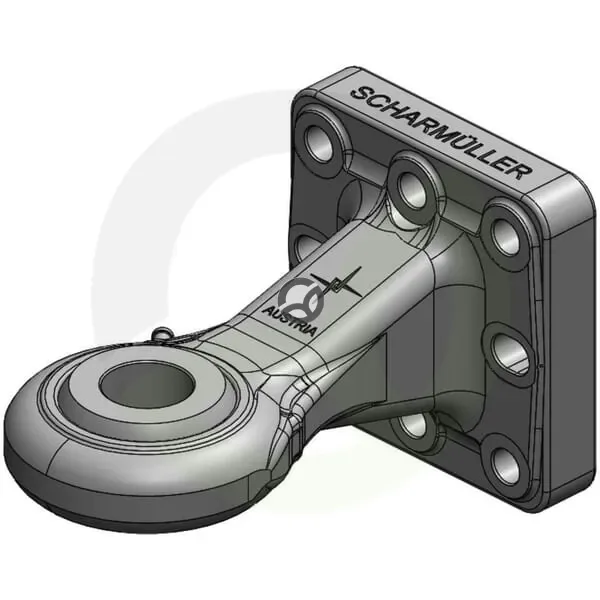 Vlečno uho s prirobnico - Scharmüller 006541710A02