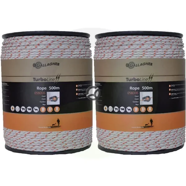 Duopack TurboLine kabel bele barve - Gallagher 069293