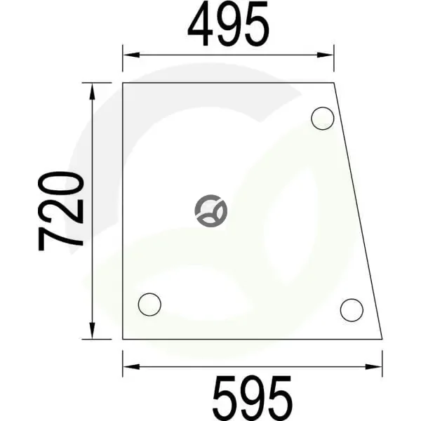Stransko steklo - Kramp 3226350R1N