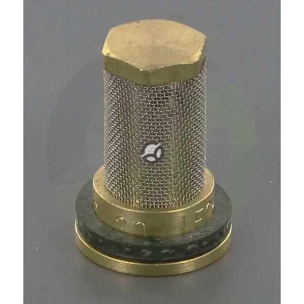 Valjast filter šobe 60 mrežica Medeninasti filter - Lechler 0652603000