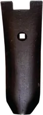Lemežna špica 290x100x8 mm, ukrivljen, 1 luknja, primeren za Kerner 92274