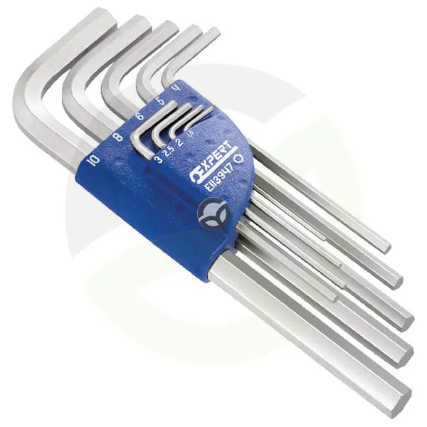 Set 9 dolgih imbus ključev - Expert E113947