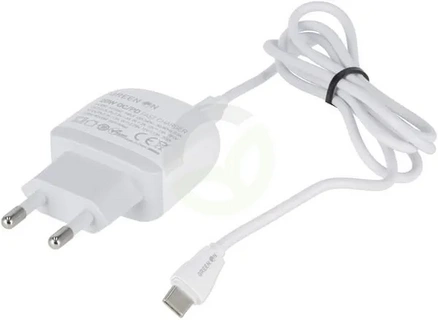 Dvojen polnilec 230V USB+USB-C GSM71