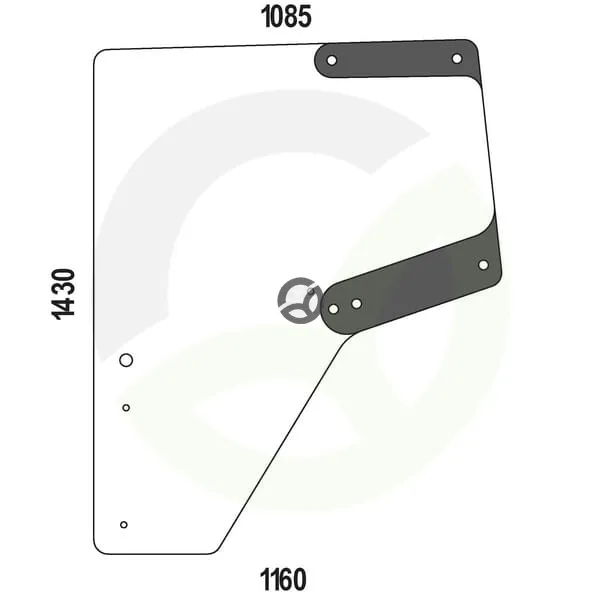 Vrata - leva - Kramp L174348N
